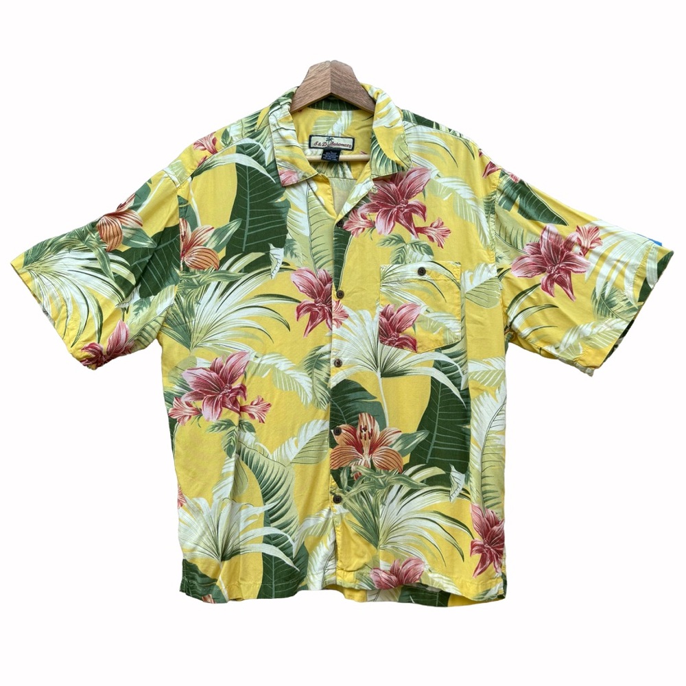 S&D Bahamas Tropical Yellow Men’s Shirt